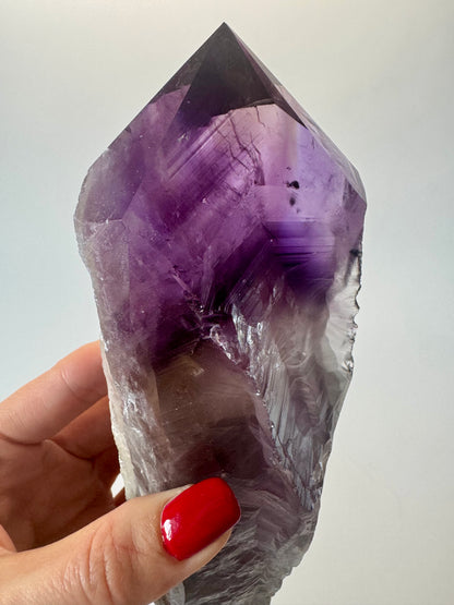 Ametrin Wand mit Phantom 💜✨ - 22cm, 693g
