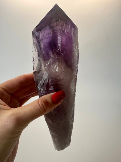 Ametrin Wand mit Phantom 💜✨ - 22cm, 693g