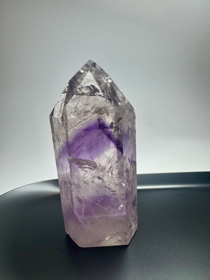Améthyste fantôme (ultra claire) 💜 - 8,9 cm, 161 g