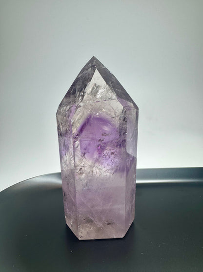 Améthyste fantôme (ultra claire) 💜 - 8,9 cm, 161 g