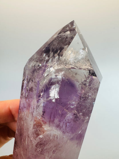 Améthyste fantôme (ultra claire) 💜 - 8,9 cm, 161 g