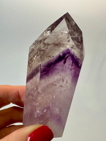 Améthyste fantôme (ultra claire) 💜 - 9,3 cm, 168 g