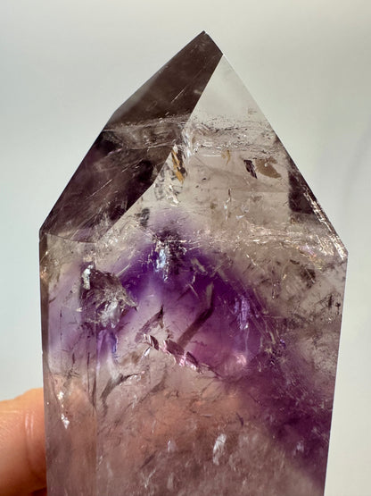 Améthyste fantôme (ultra claire) 💜 - 9,3 cm, 168 g