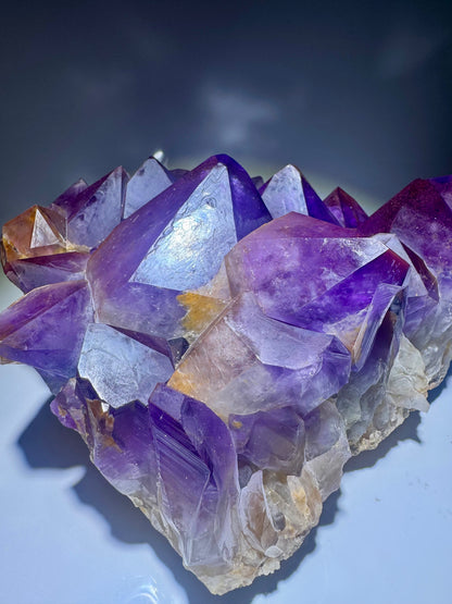 Kongo-Amethyst mit riesigen Spitzen – einzigartig & handverlesen