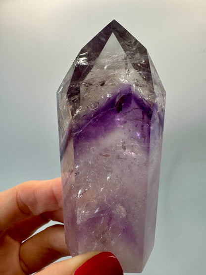 Améthyste fantôme (ultra claire) 💜 - 9,3 cm, 168 g