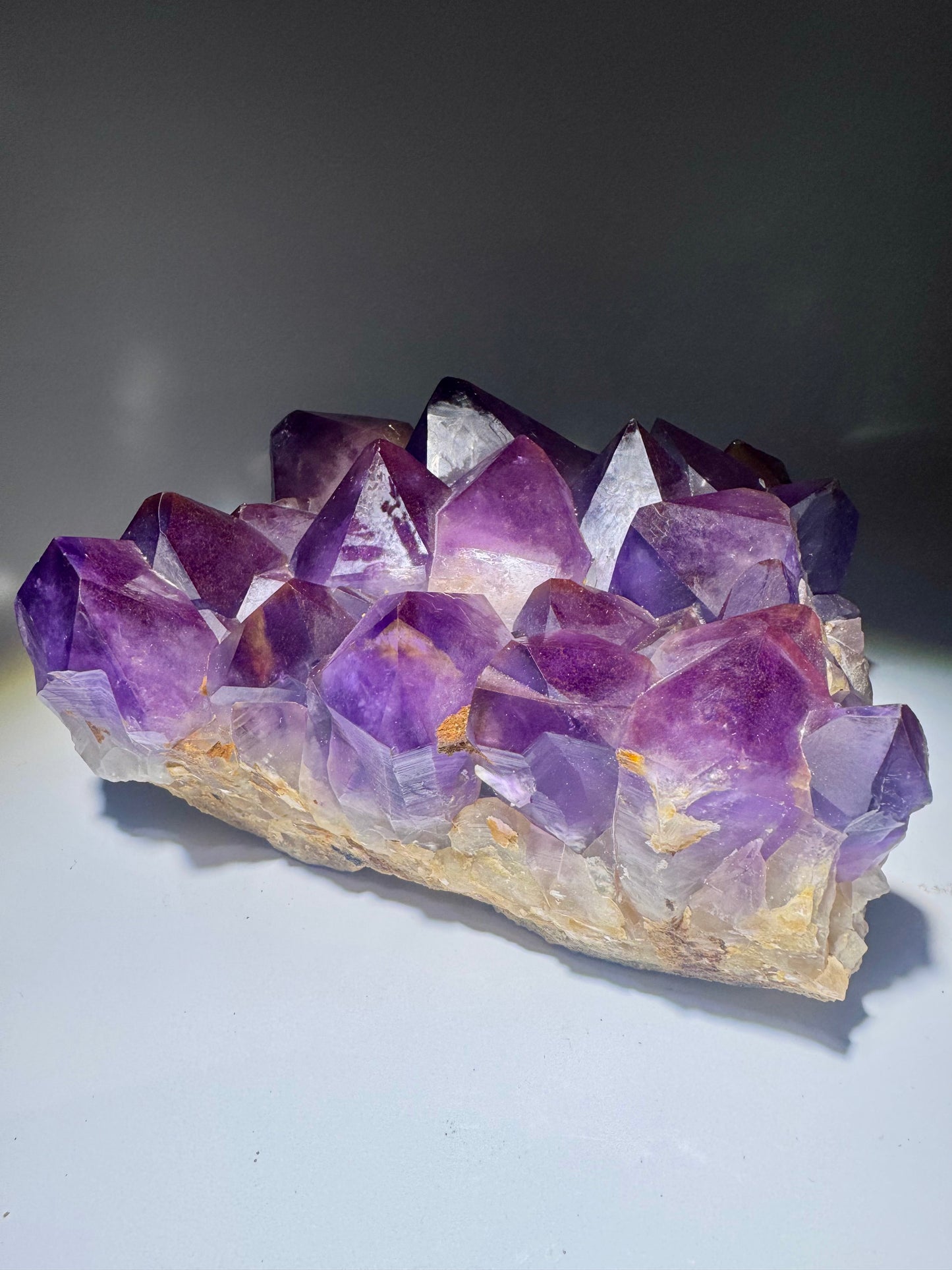 Kongo-Amethyst mit riesigen Spitzen – einzigartig & handverlesen