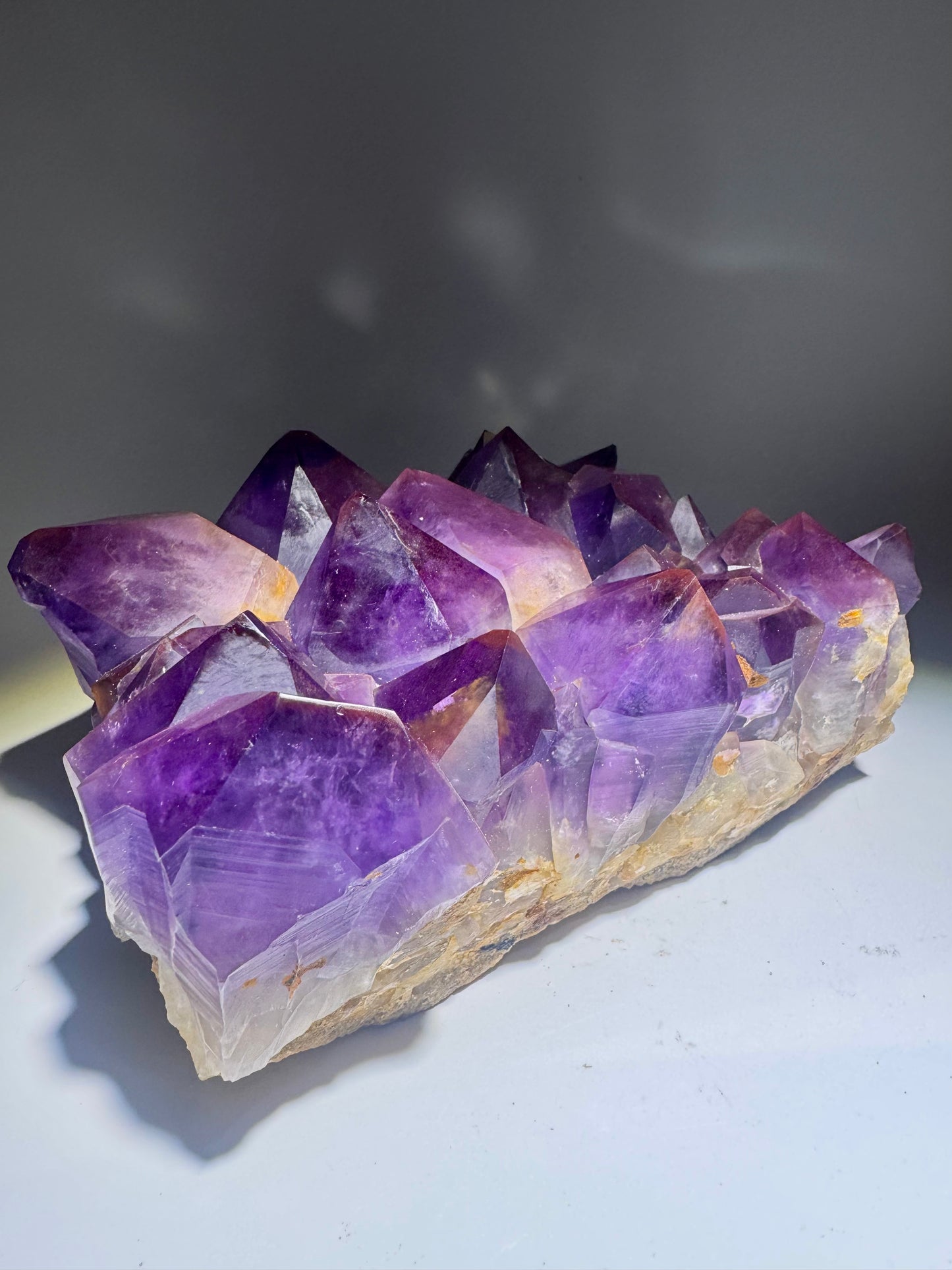 Kongo-Amethyst mit riesigen Spitzen – einzigartig & handverlesen