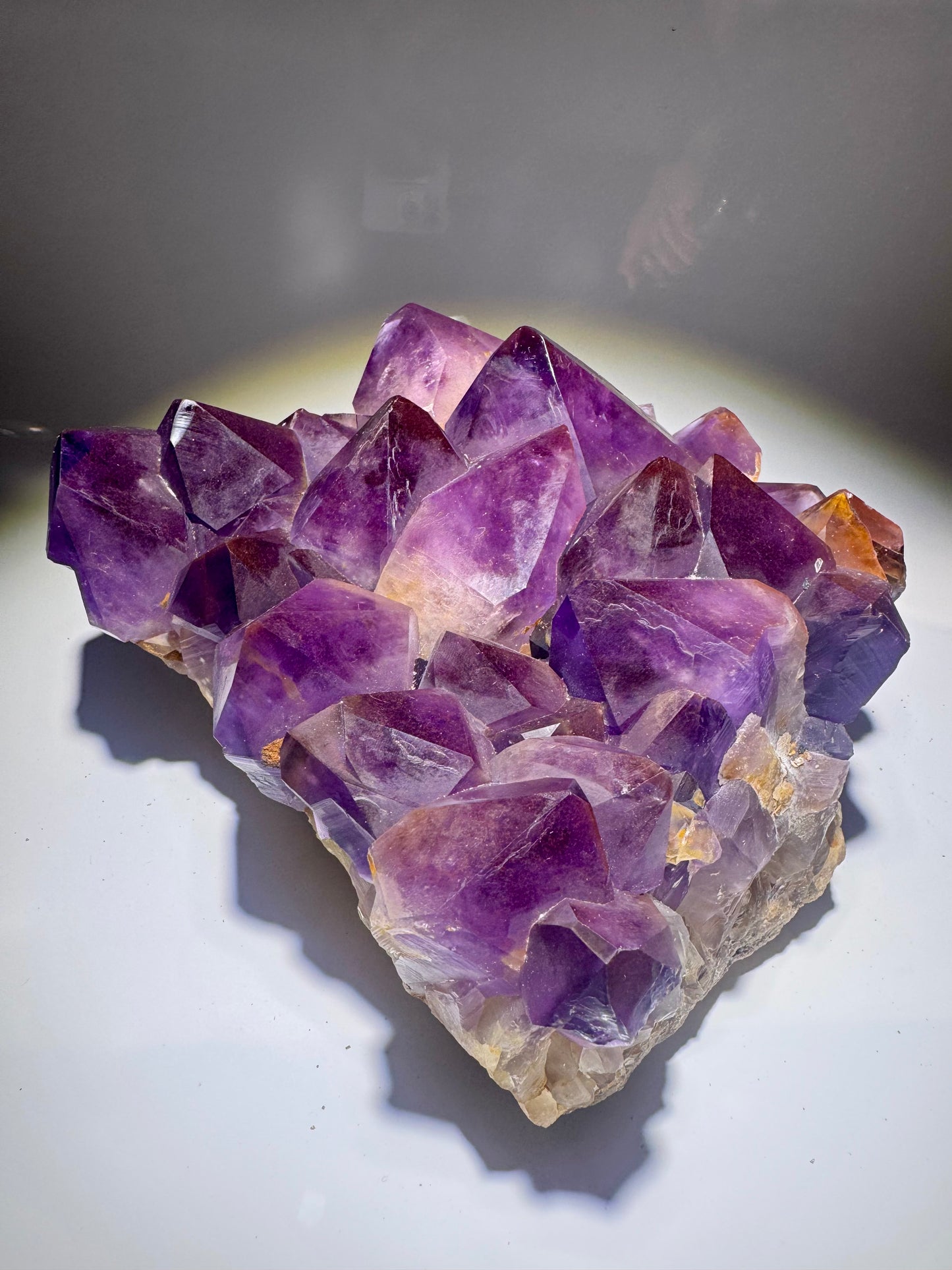 Kongo-Amethyst mit riesigen Spitzen – einzigartig & handverlesen