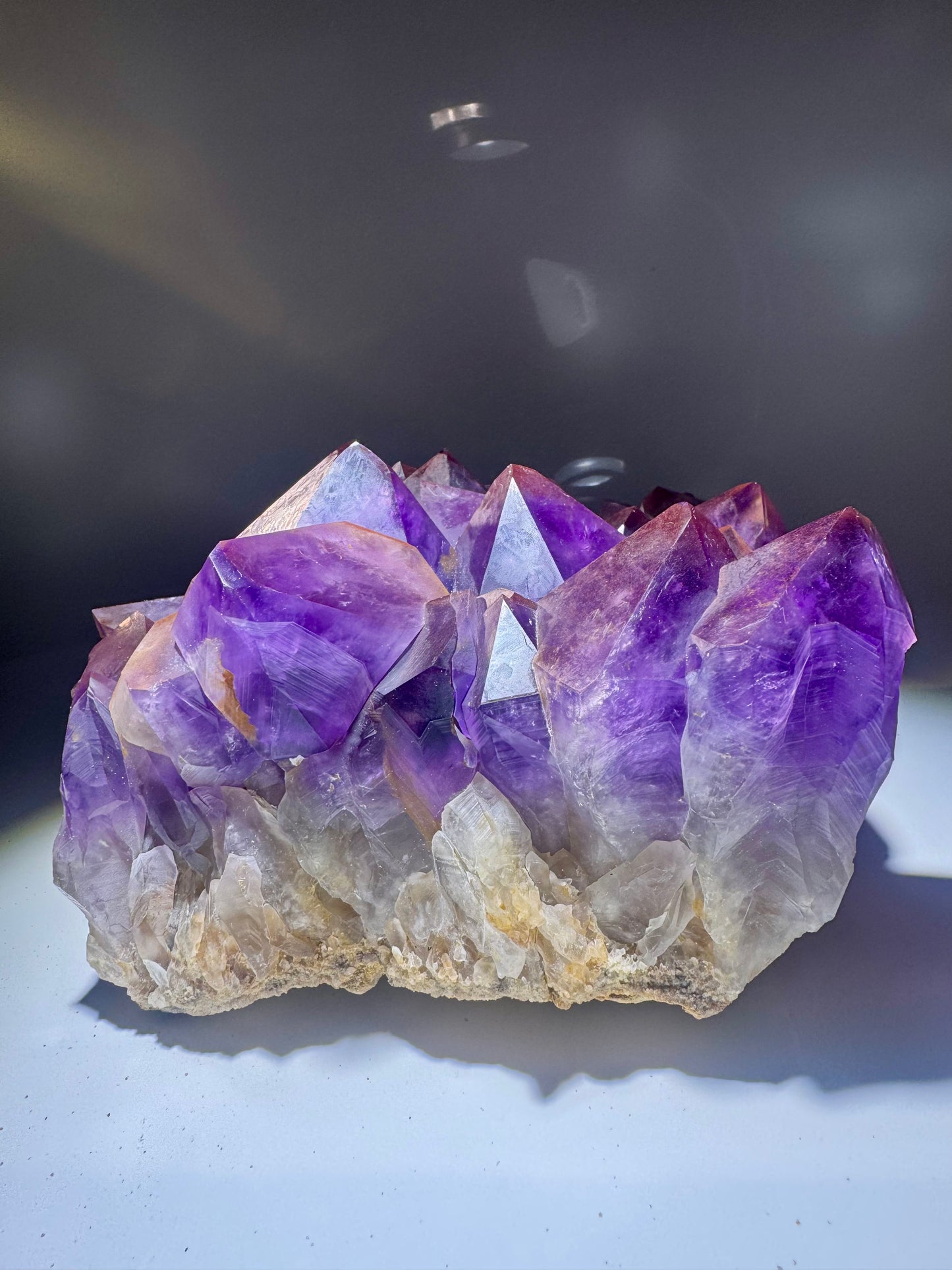 Kongo-Amethyst mit riesigen Spitzen – einzigartig & handverlesen