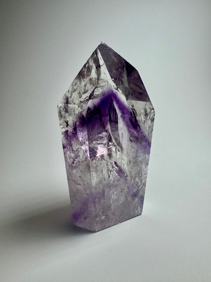 Améthyste fantôme (ultra claire) 💜 - 8,8 cm, 170 g