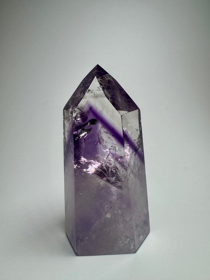 Améthyste fantôme (ultra claire) 💜 - 8,5 cm, 148 g