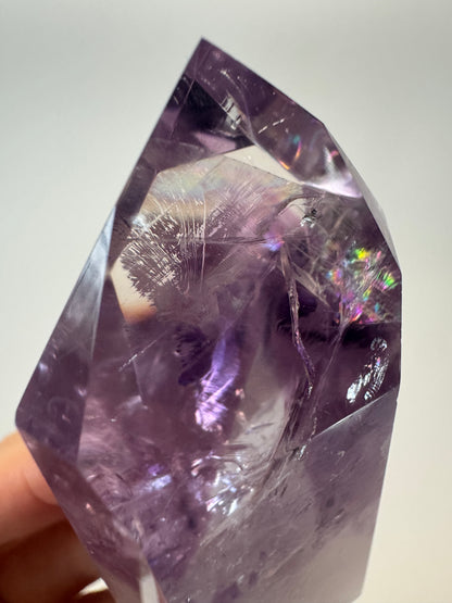Améthyste fantôme (ultra claire) 💜 - 8,5 cm, 148 g