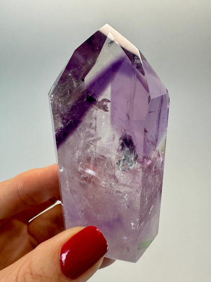 Wunderschöner Phantom Amethyst (extra Qualität) 💜 - 8.5cm