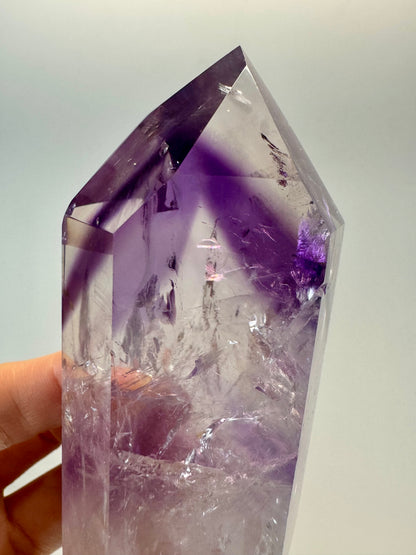 Wunderschöner Phantom Amethyst (extra Qualität) 💜 - 8.5cm