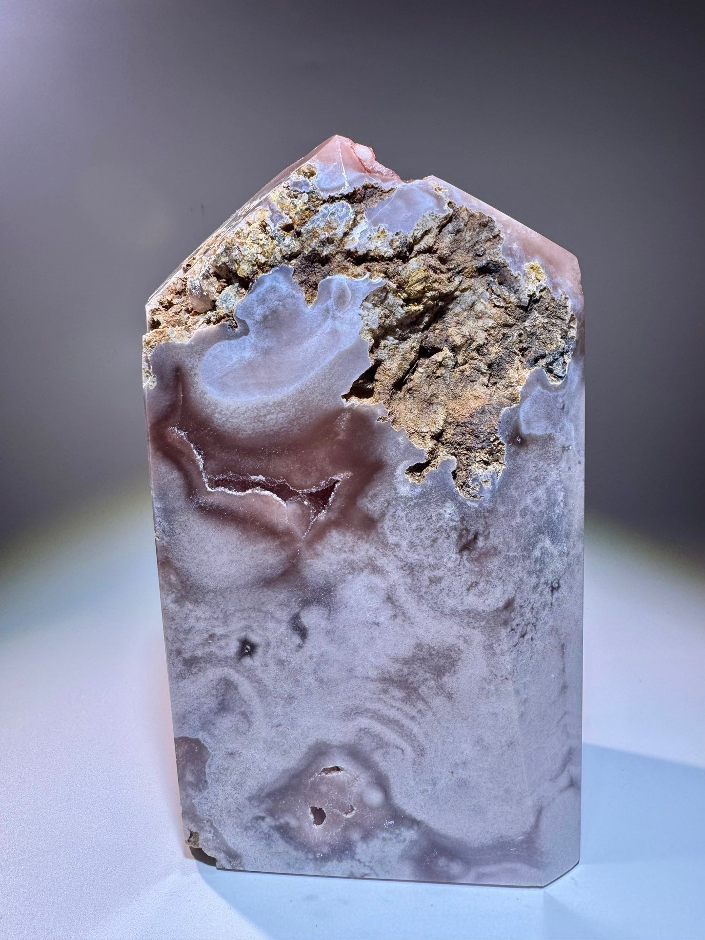 Exklusive Pink Amethyst Spitze 17cm – 2.1kg 💖 Rosa Kristall – Brasilien