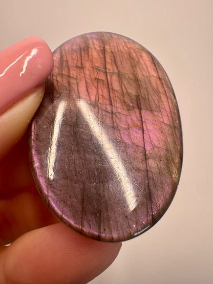 Wunderschöner pinker Labradorit 💖 - 4.5cm