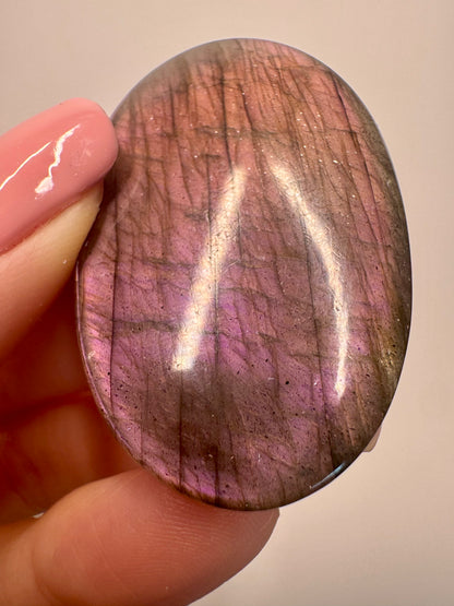 Wunderschöner pinker Labradorit 💖 - 4.5cm