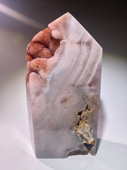 Pink Amethyst Kristall 16 cm – Rosa Edelstein Brasilien