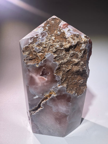 Pink Amethyst Kristall 16 cm – Rosa Edelstein Brasilien