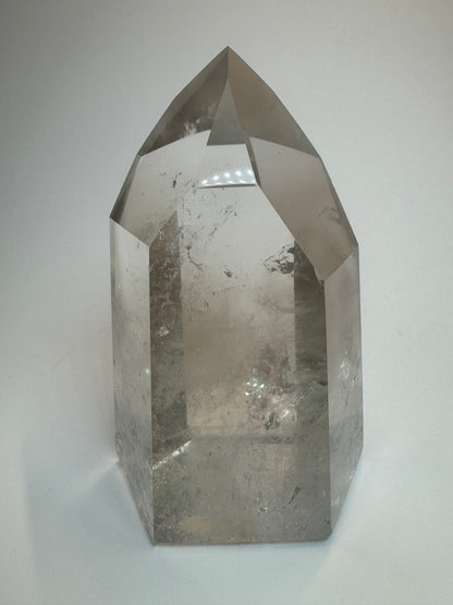 Champagnerfarbene ganz klare Rauchquarz Spitze 🥂 - 8.3cm, 277g