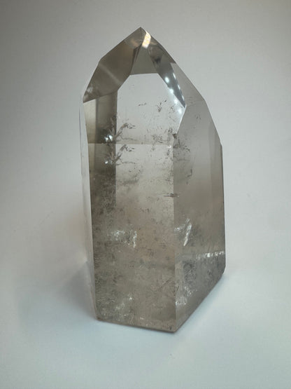 Champagnerfarbene ganz klare Rauchquarz Spitze 🥂 - 8.3cm, 277g