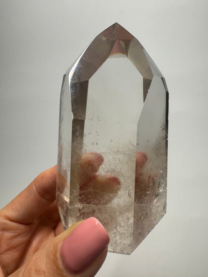 Champagnerfarbene ganz klare Rauchquarz Spitze 🥂 - 8.3cm, 277g
