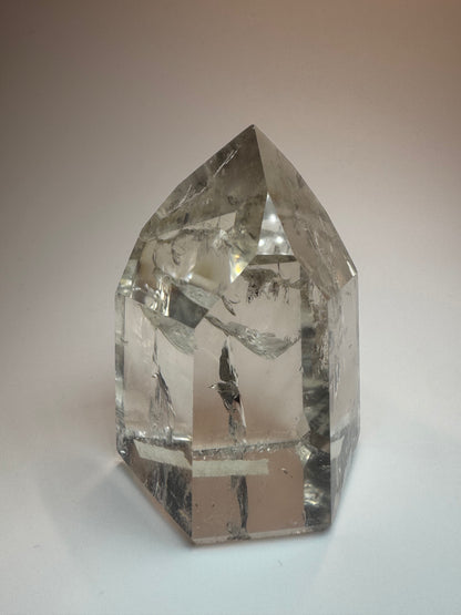 Bezaubernde ganz klare Rauchquarz Spitze 🥂 - 6.3cm, 170g