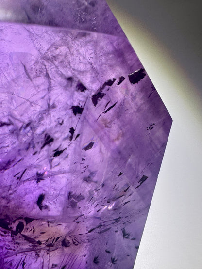 Ametrinspitze 8.5 cm – 192 g – Hochwertiger Amethyst-Citrin