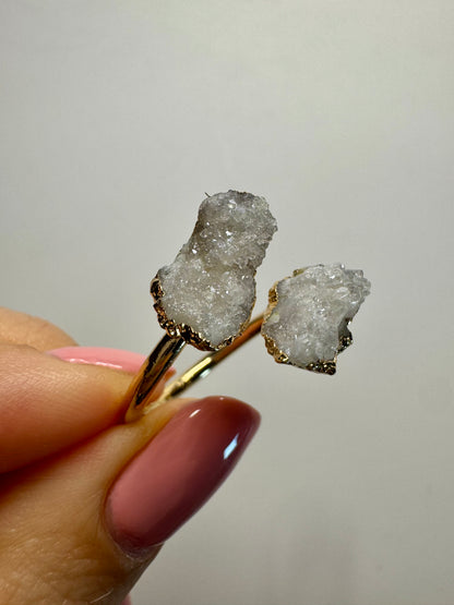 Bezaubernder Ring mit Bergkristall 💎 (grössenverstellbar)