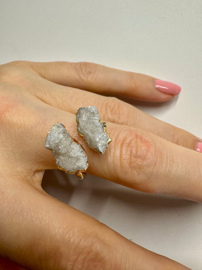 Bezaubernder Ring mit Bergkristall 💎 (grössenverstellbar)