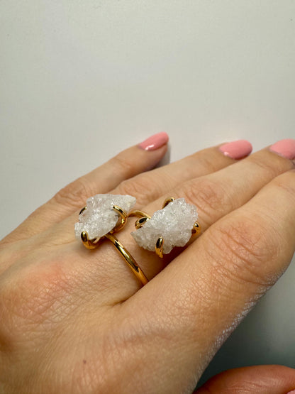 Bezaubernder Ring mit Bergkristall 💎 (grössenverstellbar)