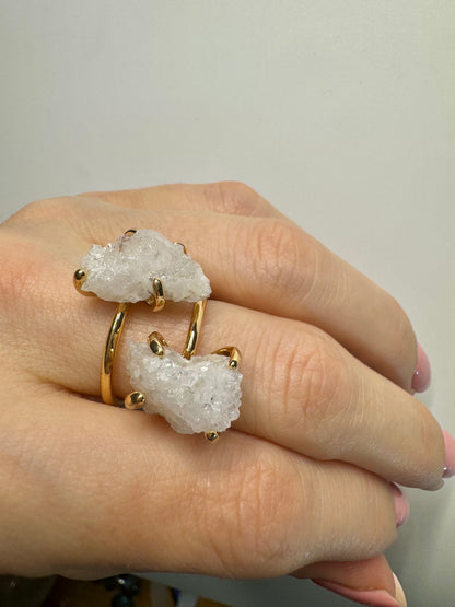 Bezaubernder Ring mit Bergkristall 💎 (grössenverstellbar)