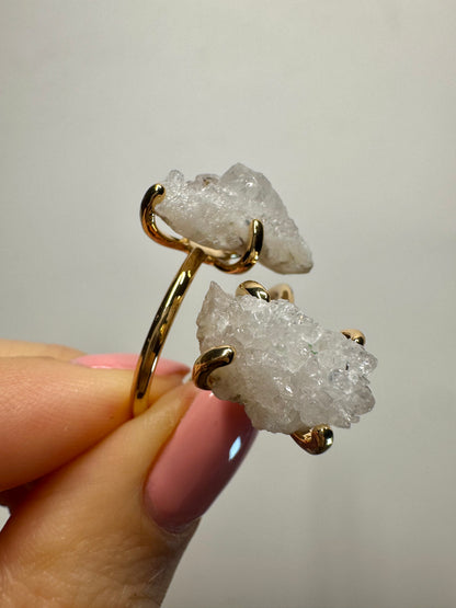 Bezaubernder Ring mit Bergkristall 💎 (grössenverstellbar)