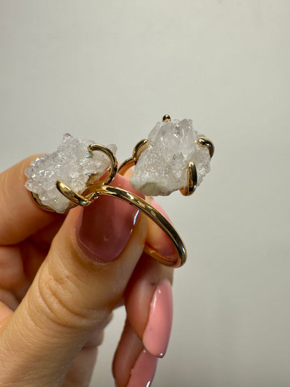 Bezaubernder Ring mit Bergkristall 💎 (grössenverstellbar)