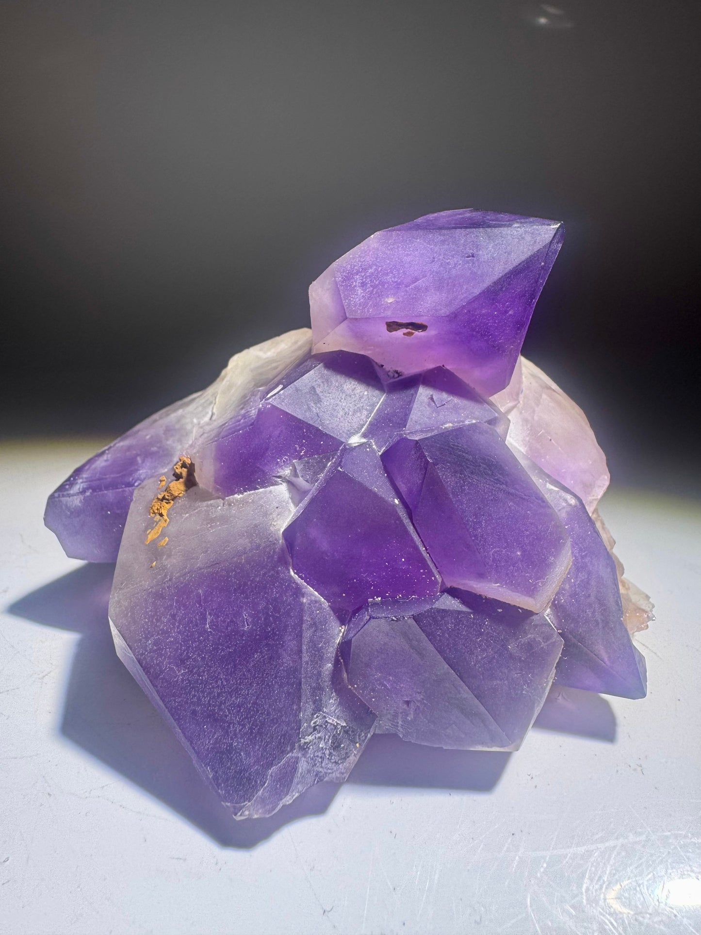 Charakterstarker Kongo-Amethyst – Natürliche Kristallarchitektur 💜