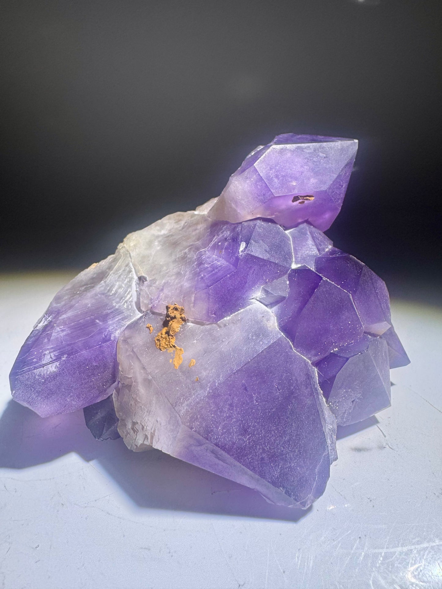 Charakterstarker Kongo-Amethyst – Natürliche Kristallarchitektur 💜