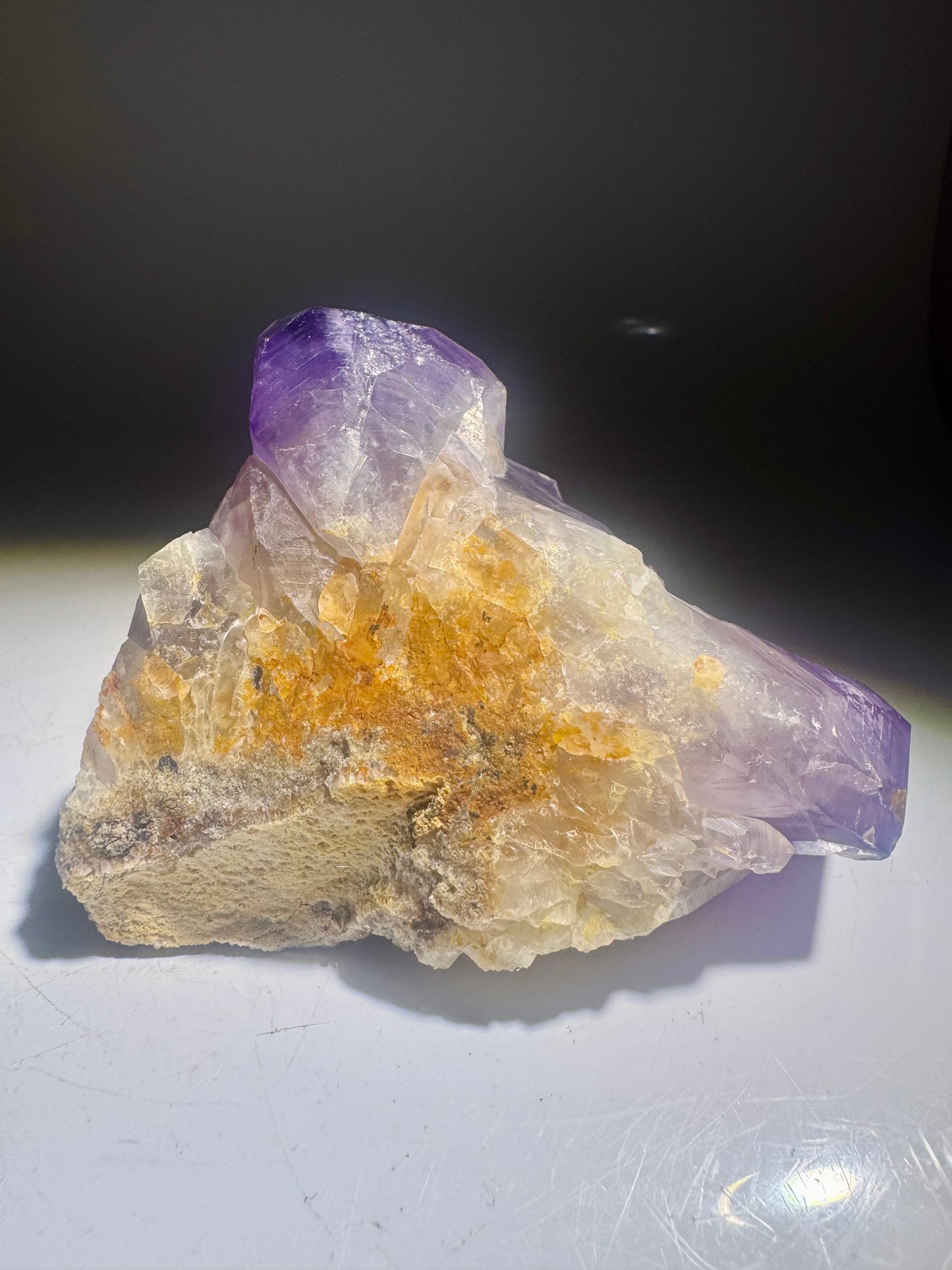 Charakterstarker Kongo-Amethyst – Natürliche Kristallarchitektur 💜
