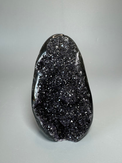 Rainbow Amethyst Cutbase - 12cm, 697g