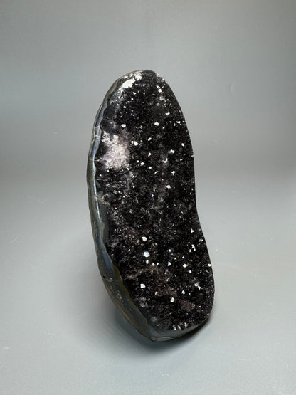 Rainbow Amethyst Cutbase - 12cm, 478g