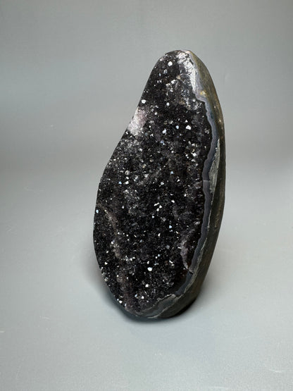 Rainbow Amethyst Cutbase - 12cm, 478g