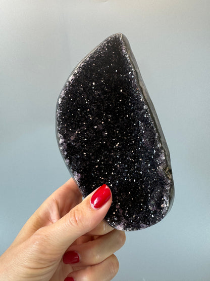 Seltener schwarzer Amethyst  - 13.5cm, 824g