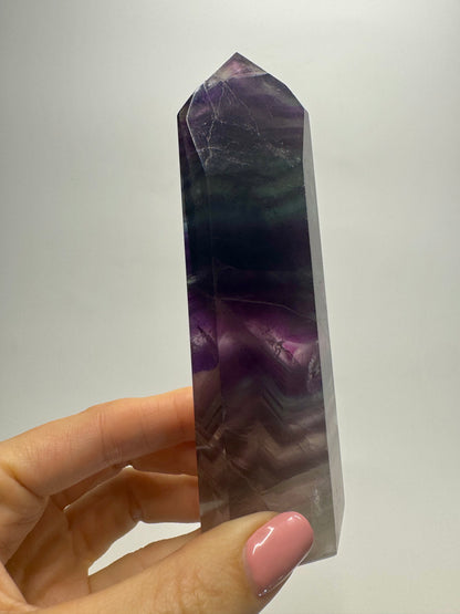 Fluorit Spitze - 12.5cm