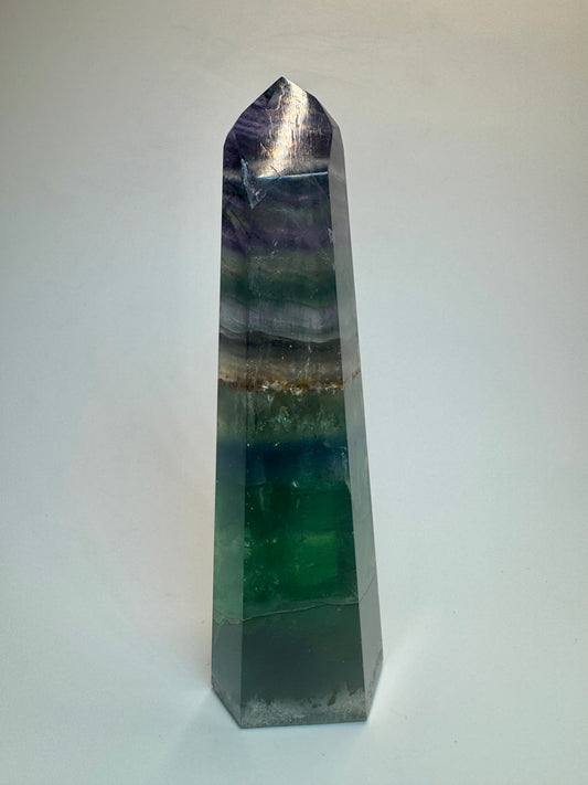 Fluorit Spitze - 14cm