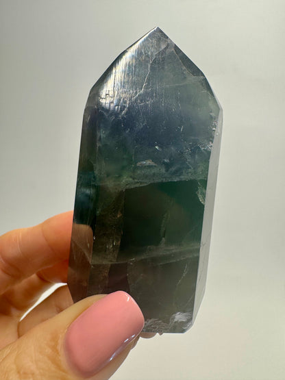 Fluorit Spitze - 7.5cm