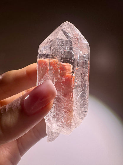 Himalaya-Quarz 7.2 cm – extra klarer Kristall in Museumsqualität aus Pakistan 💎