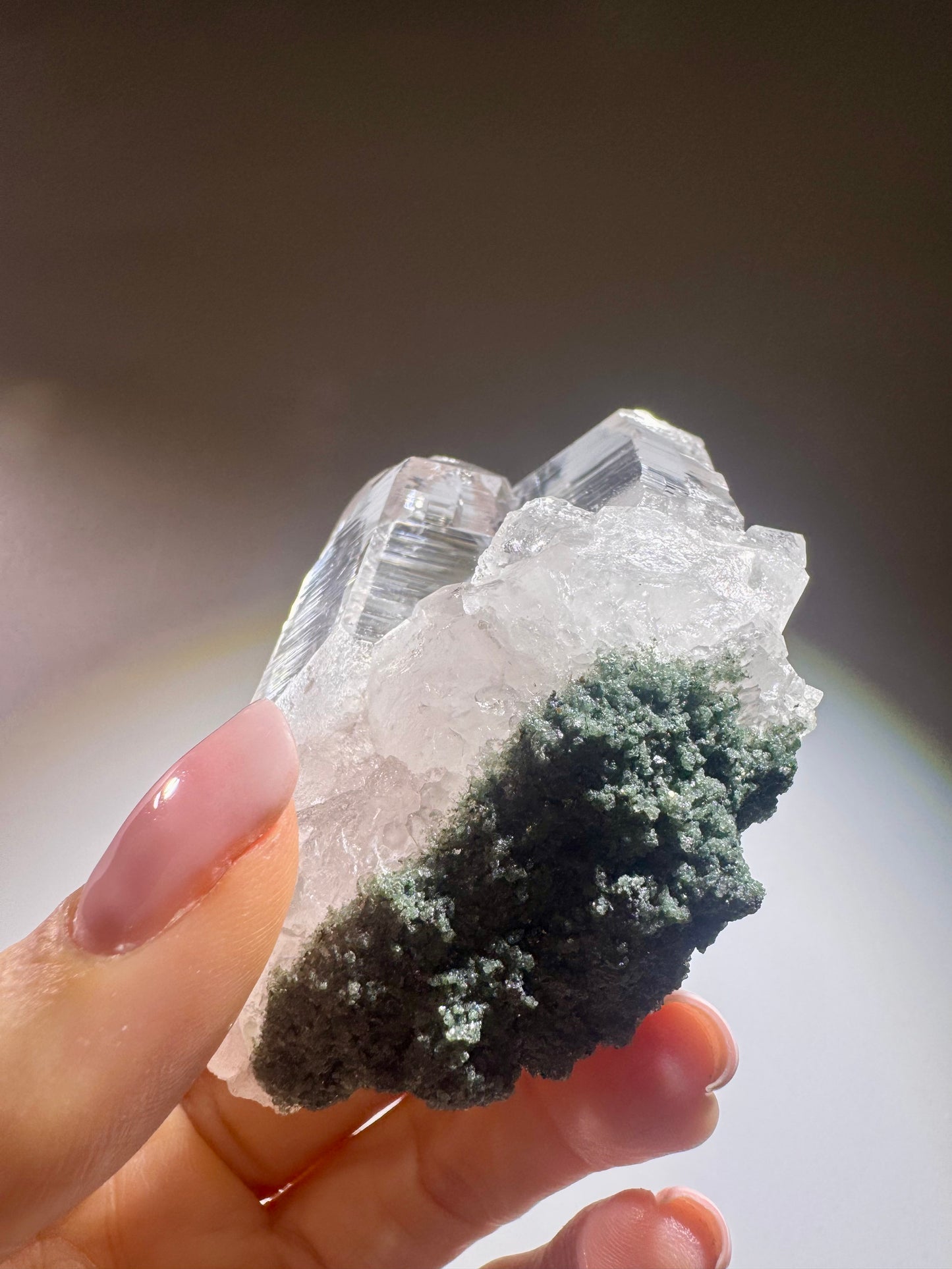 Himalaya Doppelspitze 7.2 cm – klarer Quarzkristall aus Pakistan in Topqualität 💫