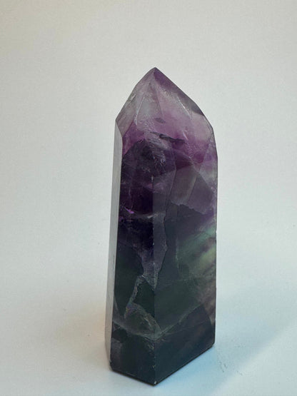 Exklusive klare Fluorit Spitze - 6.5cm