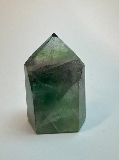 Exklusive klare Fluorit Spitze - 4.8cm