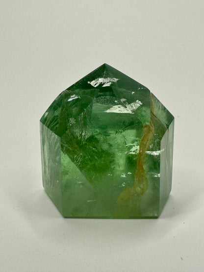 Wunderschöne extra klare Fluorit Spitze - 4.2cm