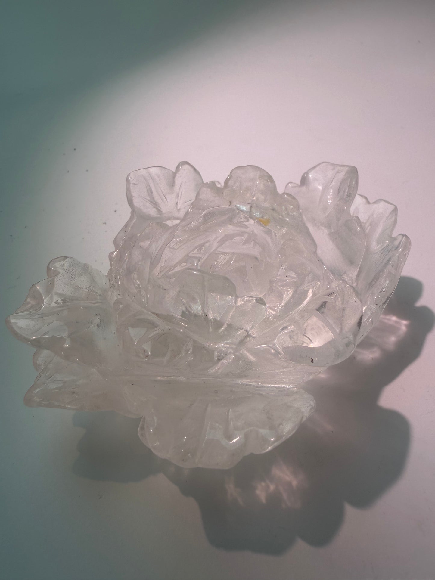 Kristallrosen aus Rosenquarz und Bergkristall – aus Brasilien
